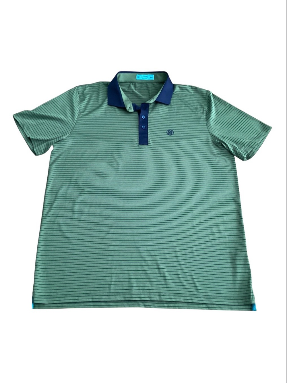 G/Fore Striped Golf Polo